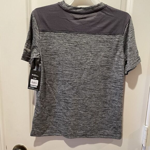 Athletic Works SET OF 2 Boys T Shirts Size Medium 8/10 Gray NEW DriWorks - Picture 7 of 7